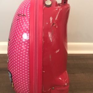 HELLO KITTY hand carry luggage .